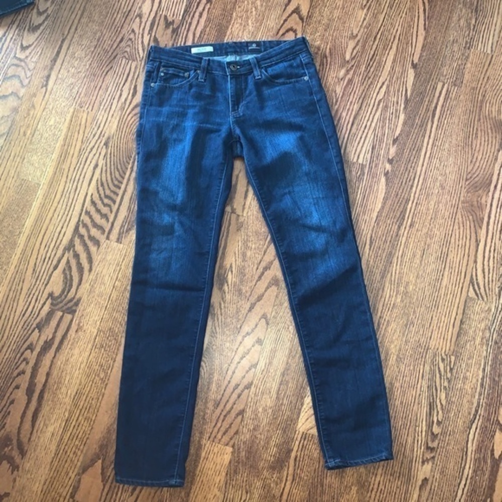 AG stilt cigarette leg skinny jeans size 27‎